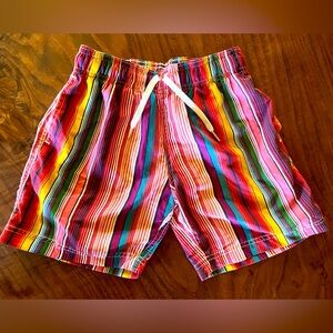 Striped Azul swim trunks 12yrs